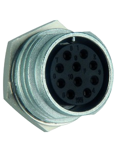 Round connector Hirose HRS-RM15TPRG-10P | Percon