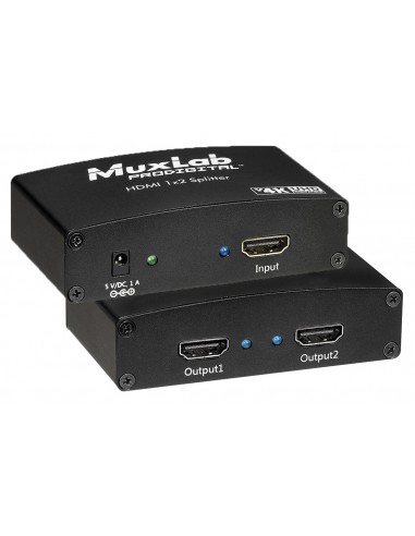 HDMI 1×2 Splitter, UHD-4K MUXLAB/500423