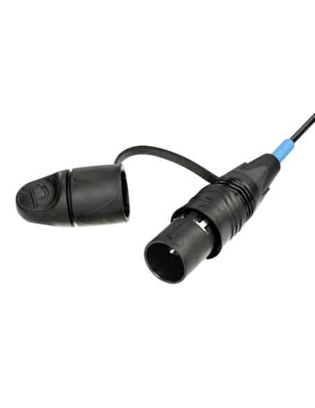 Conexión FO opticalCON Duo Lite Neutrik NK-NKO2M-L-0-10