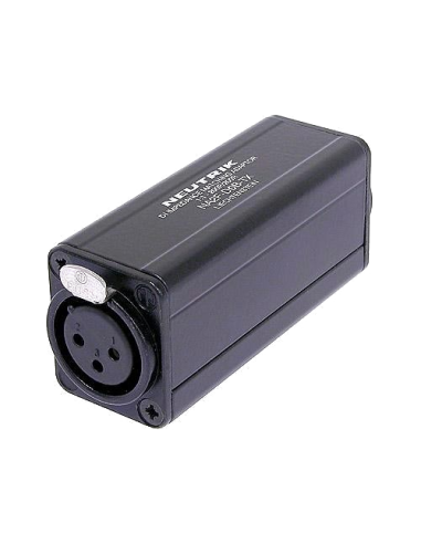 Adaptador XLR-RCA Neutrik NK-NA2F-D0B-TX | Percon