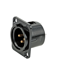 Conector XLR Percon 2068-X/BLACK/T907BG | Percon