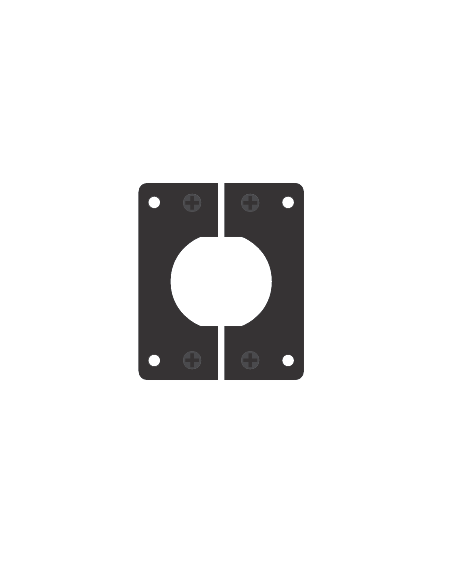 Adapter plate Avp Europa MB8CP | Percon Ref. 7090