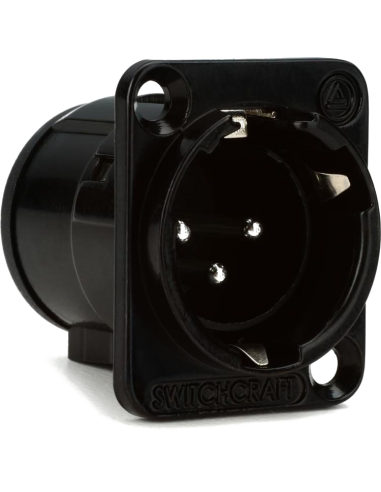 Conector Audio Switchcraft SW-E3MSCB | Percon
