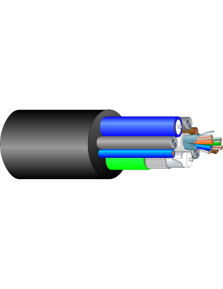 Cable Audio Híbrido Percon TVL 2321/780 FCA | Percon