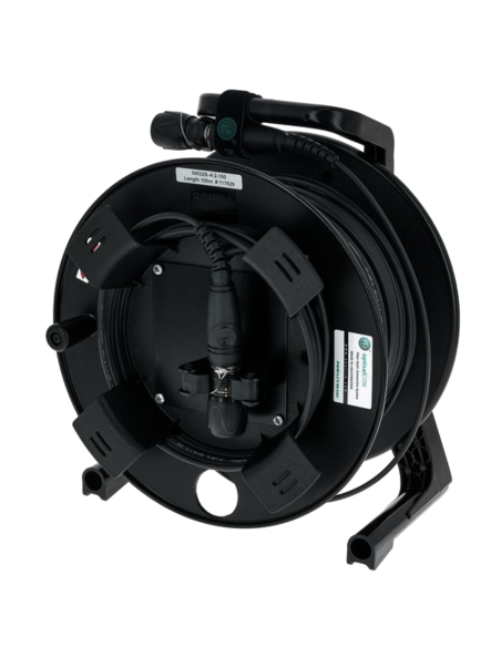 Conexión FO opticalCON Duo Neutrik NK-NKO2S-A-2-100 | Percon
