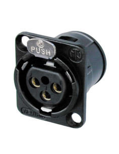 Conector Audio Neutrik NK-NC3FD-V-B | Percon