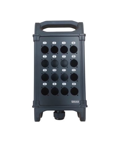 Stage box and mobile connection Percon 8650-R/16