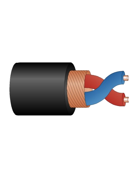 Audio Cable Percon AK 218 BLACK PTC FCA