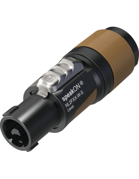 Audio Connector Neutrik NK-NL2FXX-W-S | Percon