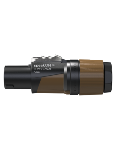 Conector Audio Neutrik NK-NL2FXX-W-S | Percon
