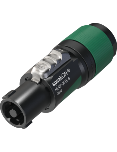 Audio Connector Neutrik NK-NL4FXX-WL | Percon Ref. 7656