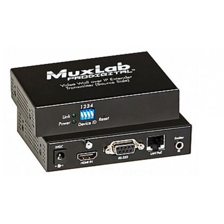 Video Wall over IP extender kit with POE Muxlab/500754