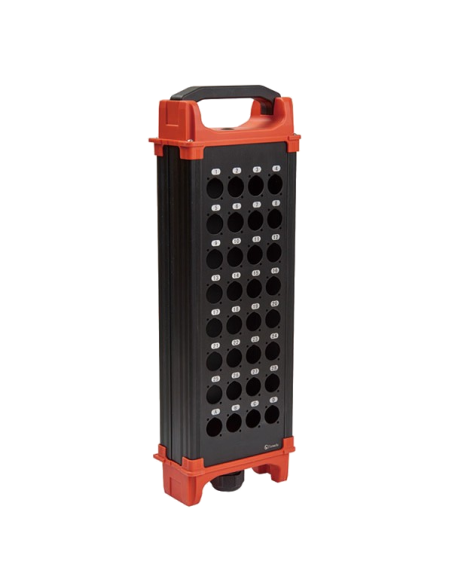 Cajas de escenario y conexiones móviles Percon 8650-R/32