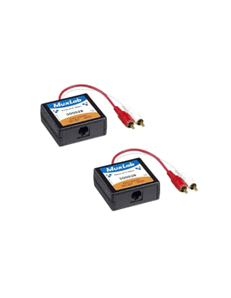 Stereo HI-FI balun 2 Packs Muxlab/500028-2PK