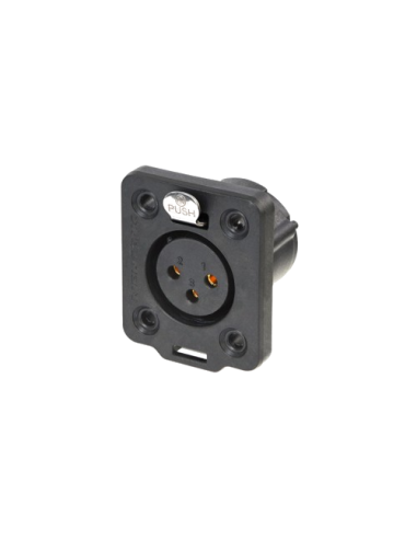 Conector Audio Neutrik NK-NC3FDX-TOP | Percon