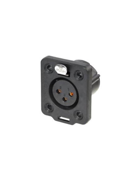 Audio Connector Neutrik NK-NC3FDX-TOP | Percon