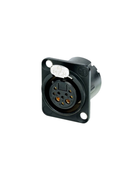 Conector Audio Neutrik NK-NC10FD-LX-B | Percon