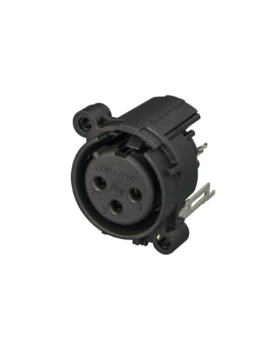 Conector Audio Neutrik NK-NC3FAV2-0 | Percon