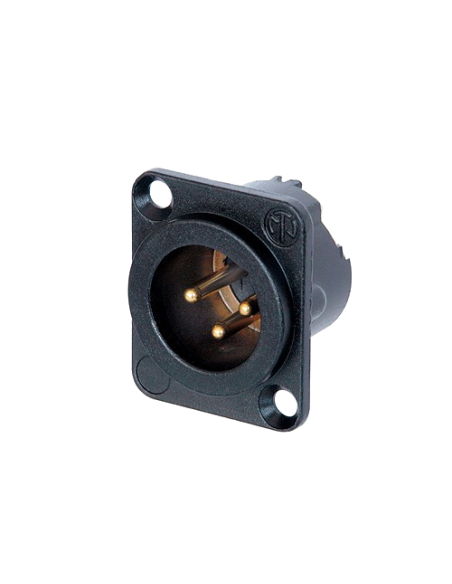 Audio Connector Neutrik NK-NC3MD-LX-B | Percon