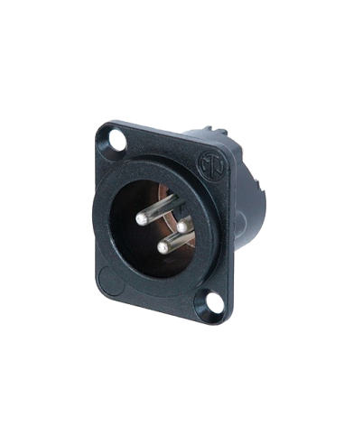 Conector Audio Neutrik NK-NC3MD-LX-BAG | Percon