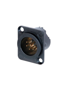 Audio Connector Neutrik NK-NC6MD-LX-B | Percon