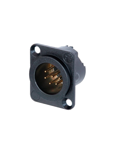 Conector Audio Neutrik NK-NC6MD-LX-B | Percon