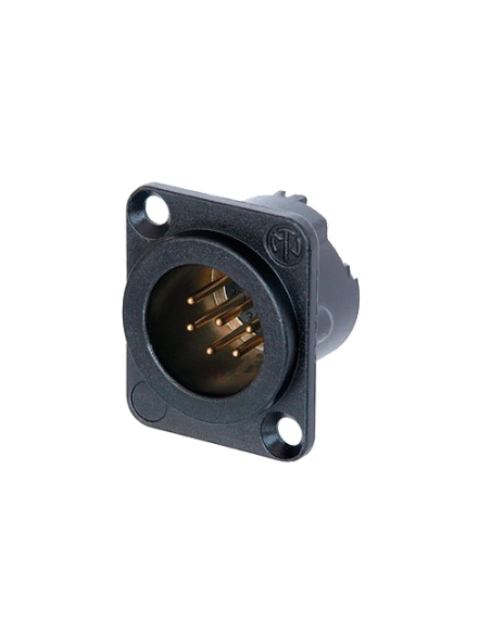 Conector Audio Neutrik NK-NC6MD-LX-B | Percon