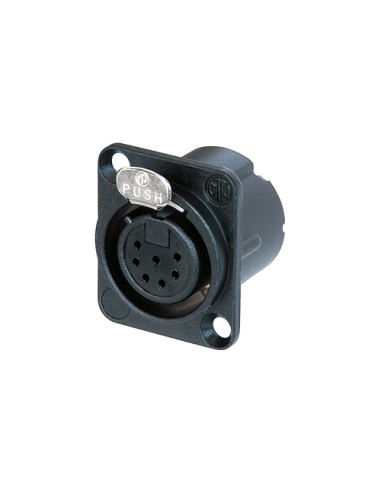 Conector Audio Neutrik NK-NC7FD-LX-B | Percon