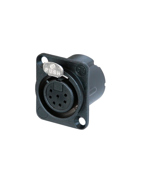Conector Audio Neutrik NK-NC7FD-LX-B | Percon