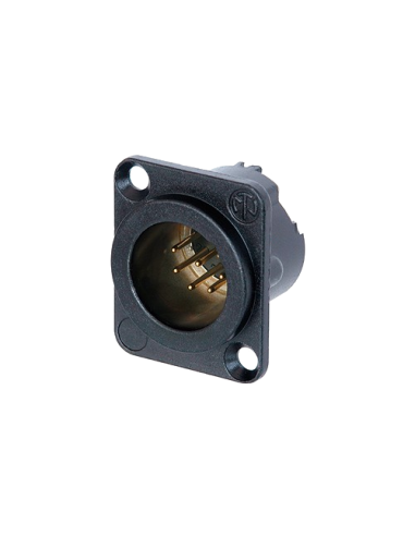 Conector Audio Neutrik NK-NC7MD-LX-B | Percon