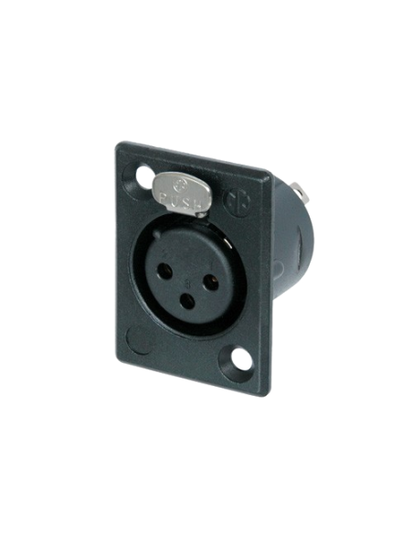 Audio Connector Neutrik NK-NC3FP-B-1 | Percon