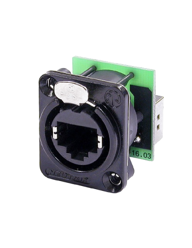 Red Connector Neutrik NK-NE8FDP-B | Percon