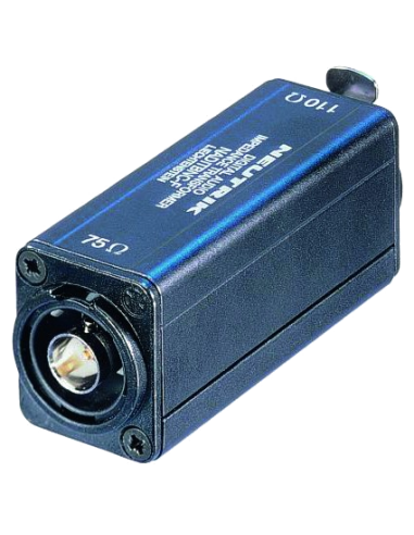 Adaptador IMPEDANCIA Neutrik NK-NADITBNC-M | Percon